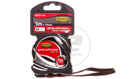 Miara zwijana 19mm stalowa NYLON /5m/ MN-81-205