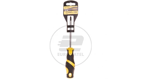 Wkrętak monterski krzyżowy PH1x100mm MN-10-463