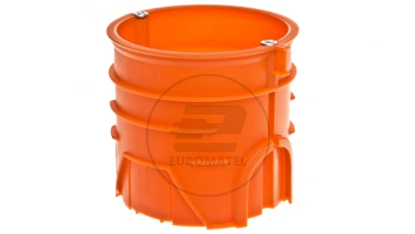 Puszka podtynkowa do łączenia fi 60mm głęboka z wkrętami ZZ60DFw 33267008 /50szt./
