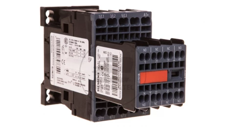 Stycznik mocy 8A 3P 24V DC 2Z 2R S00 3RT2016-2BB44-3MA0