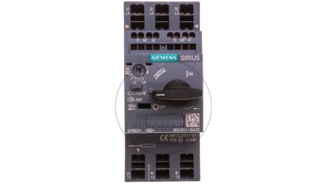Wyłącznik silnikowy 3P 0,8kW 1,4-2A 1Z 1R S00 3RV2011-1BA25