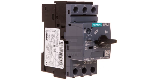 Wyłącznik silnikowy 3P 0,55kW 1,1-1,6A 3RV2021-1AA10