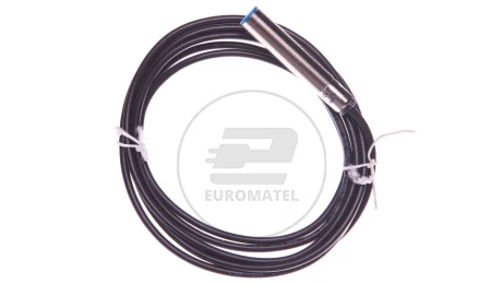 Czujnik indukcyjny M12 4mm zakryty 10-30V DC PNP 1Z przewód 3-żyły 2m 2kHz 68mm IME12-04BPSZW2S 1040766