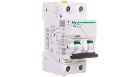 Wyłącznik nadprądowy 2P C 10A 10kA AC iC60H-C10-2 A9F07210