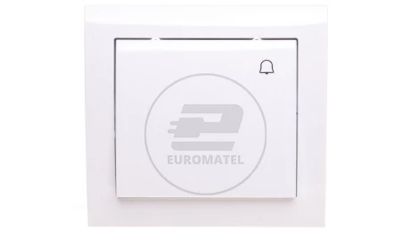 KIER Przycisk /dzwonek/ biały ŁP-6W/00