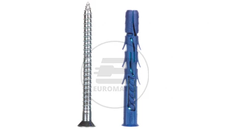 Kołek ramowy fi10 z wkrętem krzyżowym 10x80 R-FF1-N-10L080 /50szt./