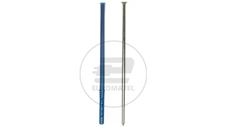 Kołek ramowy fi10 z wkrętem krzyżowym 10x240 R-FF1-N-10L240 /25szt./