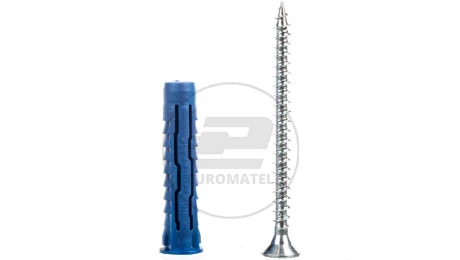 Kołek uniwersalny 8x40 z wkrętem 5x60 4ALL-08+5060 /50szt./