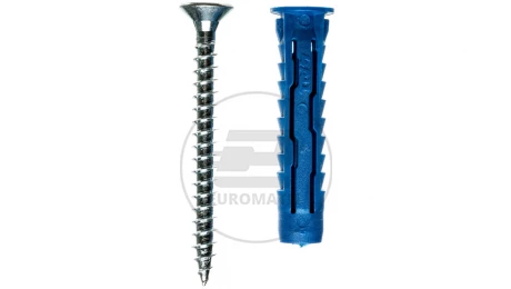Kołek uniwersalny 10x50 z wkrętem 6x60 4ALL-10+6060 /25szt./