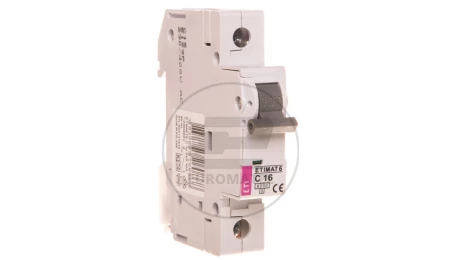 Wyłącznik nadprądowy 1P C 16A 6kA AC ETIMAT 6 002141516