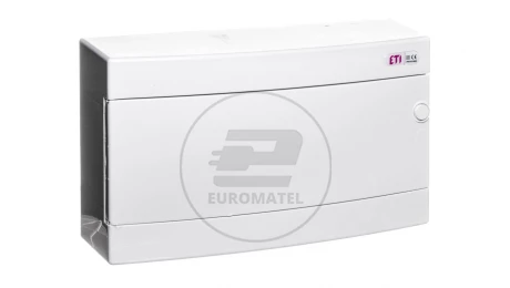 Rozdzielnica modułowa 1x18 natynkowa /biała/ IP40 ECT18PO-s DIDO 001101071