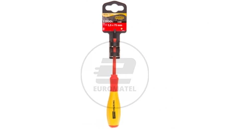 Wkrętak izolowany płaski 3,5x75mm do 1000V EXPERT MN-10-551