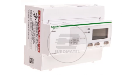 Licznik energii elektrycznej 1/3-fazowy 125A 100-277/173-480V kl.1/B Modbus taryfowy cyfrowy modułowy A9MEM3350