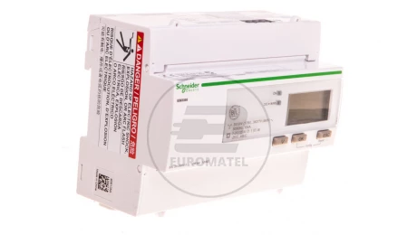 Licznik energii elektrycznej 1/3-fazowy 125A 100-277/173-480V kl.1/B Bacnet MID taryfowy cyfrowy modułowy A9MEM3365