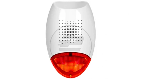 Sygnalizator zewnętrzny akustyczno-optyczny czerwony przetwornik dynamiczny SD-3001 R