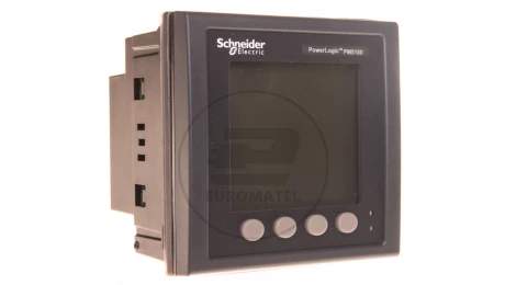 Miernik parametrów sieci (U, I, P, Q, f, PF, E) 5/1A przekładnik 100-415V AC Modbus MID tablicowy 96x96mm METSEPM5111