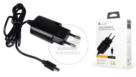 Ładowarka sieciowa microUSB 1A LIBOX LB0089
