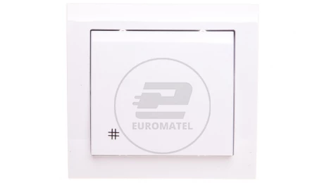 KIER Łącznik krzyżowy biały ŁP-4W/00