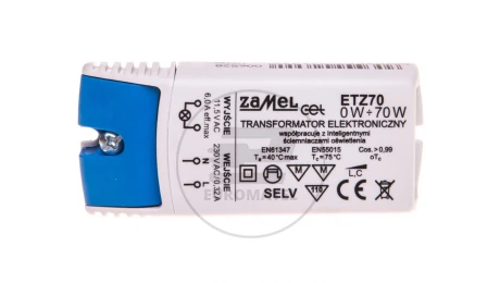 Transformator elektroniczny 230/11,5V 0-70W ETZ70 LDX10000043