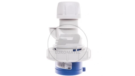 Wtyczka przenośna 32A 5P 230V niebieska IP67 SHARK 0252-9v