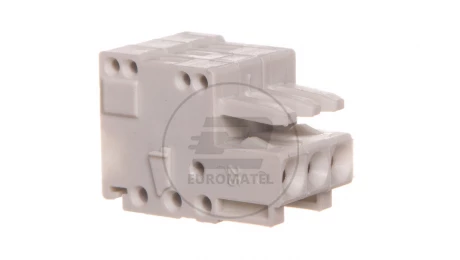 Gniazdo MCS-MINI Classic 3-biegunowe jasnoszare raster 3,5 mm 734-103 /200szt./
