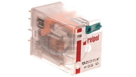 Przekaźnik przemysłowy 2P 12V DC AgNi R2N-2012-23-1012-WT 860939