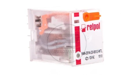 Przekaźnik przemysłowy 4P 12V AC AgNi R4N-2014-23-5012-WTL 860685