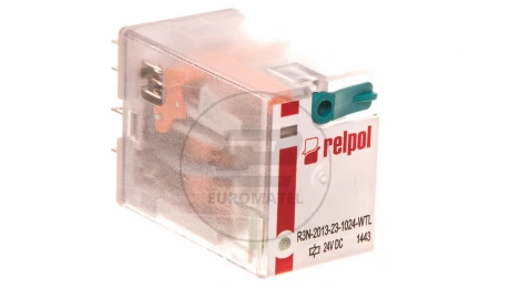 Przekaźnik przemysłowy 3P 24V DC AgNi R3N-2013-23-1024-WTL