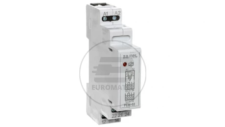 Przekaźnik elektromagnetyczny 24V AC/DC 2x8A PEM-02/024 EXT10000096