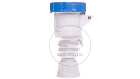 Gniazdo przenośne 3P 16A 230V niebieskie IP66/IP67/IP68/IP69 6H IEC 309 HP GW62026H