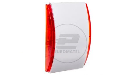 Sygnalizator akustyczny wewnętrzny biało/ czerwony Grade 2 SPW-210 R