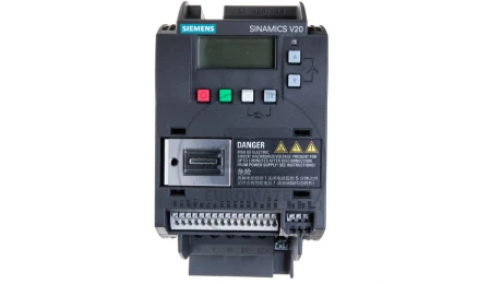 Falownik Uwe=400V, Uwy=3x400V/5,6A 2,2kW Sinamics V20 6SL3210-5BE22-2UV0