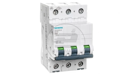 Wyłącznik nadprądowy 3P B 32A 6kA AC 5SL6332-6