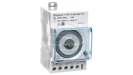 Programator analogowy 16A 250V dobowy jednokanałowy MicroRex 412812