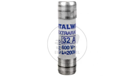 Wkładka bezpiecznikowa cylindryczna 10x38mm 32A aR 600V CH10UQ 002625015