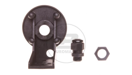 Cokół mocujący tworzywo montaż ścienny czarny 70mm 8WD4408-0CC