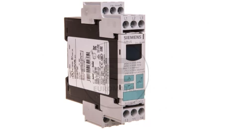 Przekaźnik kolejności, zaniku i asymetrii faz, kontrola nad-/podnapięciowa 2P 0,1-20s 160-690V AC z LCD 3UG4616-1CR20