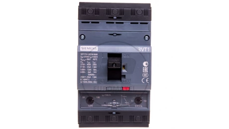 Wyłącznik mocy 100A 3P 25kA 3VT1710-2DC36-0AA0