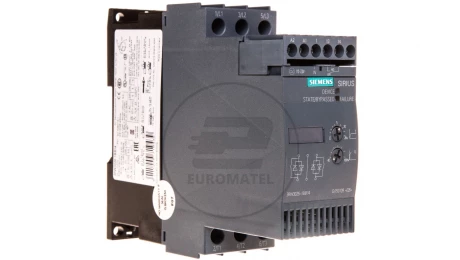 Softstart 3-fazowy 200-480VAC 25A 11kW/400V Uc=110-230V AC/DC S0 3RW3026-1BB14