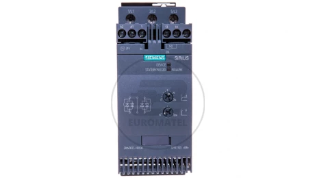 Softstart 3-fazowy 200-480VAC 63A 30kW/400V Uc=24V AC/DC S2 3RW3037-1BB04