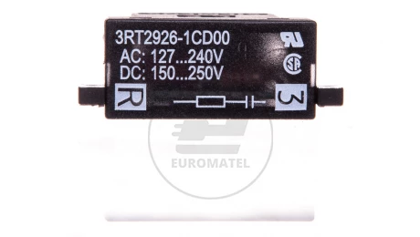 Układ tłumiący RC 127-240V AC 150-250V DC ze wkaźnikiem LED S0 3RT2926-1CD00