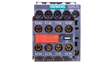 Stycznik pomocniczy 3A 6Z 2R 24V DC S00 3RH2262-1BB40