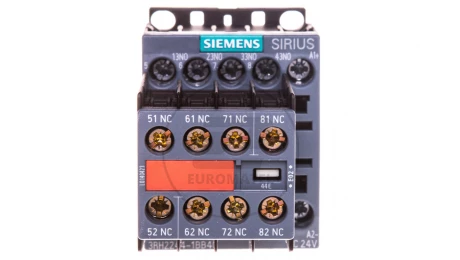 Stycznik pomocniczy 3A 4Z 4R 24V DC S00 3RH2244-1BB40