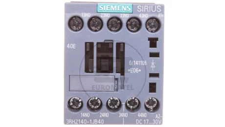 Stycznik pomocniczy 3A 4Z 0R 24V DC z diodą tłumiącą S00 3RH2140-1JB40