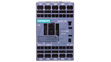 Stycznik pomocniczy 3A 3Z 1R 24V DC S00 3RH2131-2BB40
