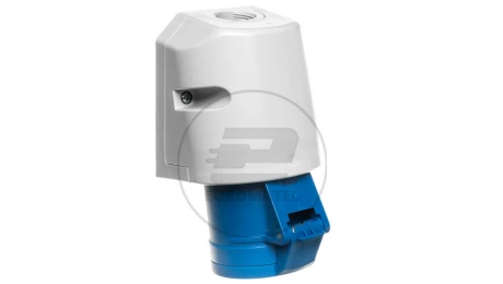 Gniazdo stałe 32A 4P 230V niebieskie IP44 124-9