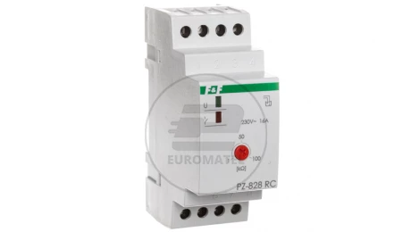 Przekaźnik kontroli poziomu cieczy z regulacją czułości 16A 1-100kOhm 230V AC PZ-828RC-B