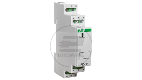 Przekaźnik elektromagnetyczny 2P 8A 48V AC/DC PK-3P-48V