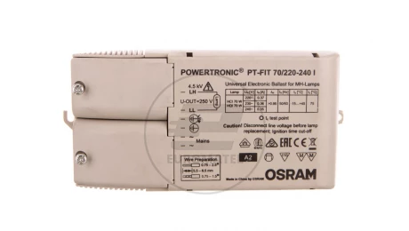 Statecznik elektroniczny do lamp wyładowczych 1x35W 220-240V PT-FIT 4008321377661