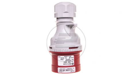 Wtyczka przenośna 5P 16A 400V czerwona IP44 IVN 1653